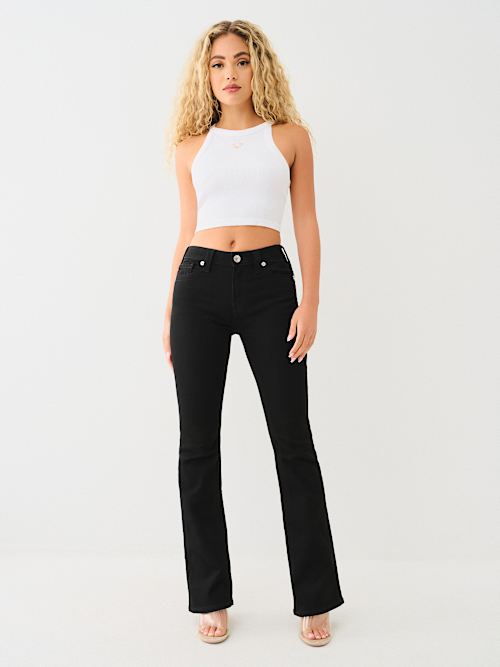 BECCA MID RISE BOOTCUT JEAN