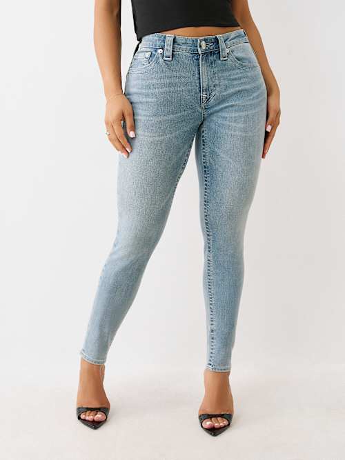 HALLE MID RISE SUPER SKINNY JEAN