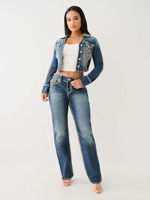 SUPER QT LUREX DENIM JACKET