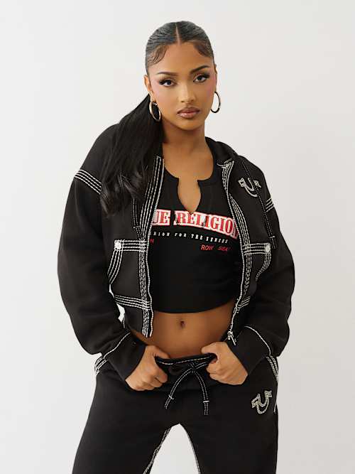 SUPER QT RELAXED ZIP HOODIE