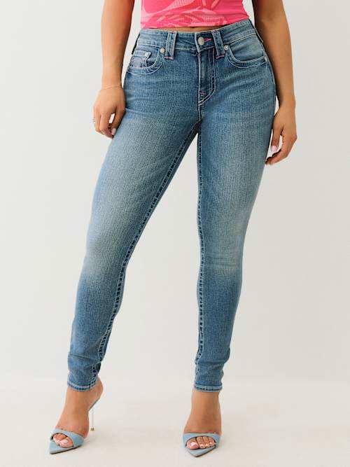 JENNIE ‘I LOVE TRUE RELIGION’ CURVY SKINNY JEAN