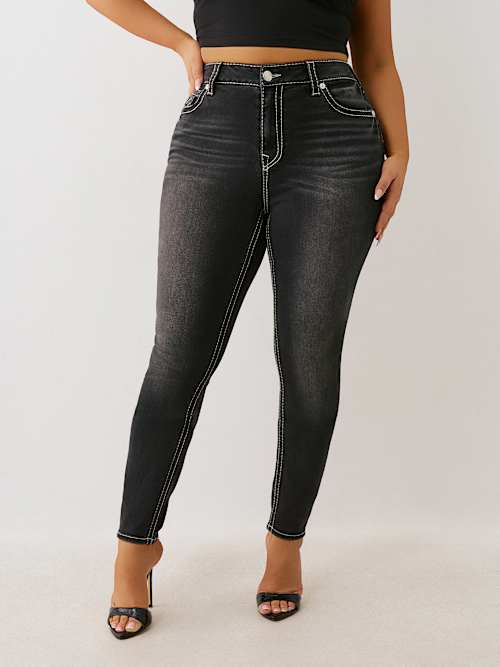 PLUS JENNIE MID RISE BIG T CURVY SKINNY JEAN