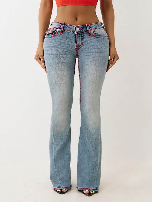 JOEY LOW RISE SUPER T FLARE JEAN