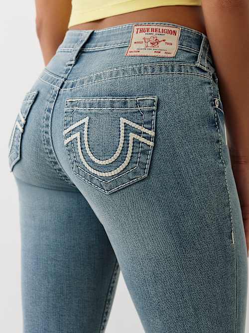 JENNIE BIG T BRAIDED HORSESHOE CURVY SKINNY JEAN