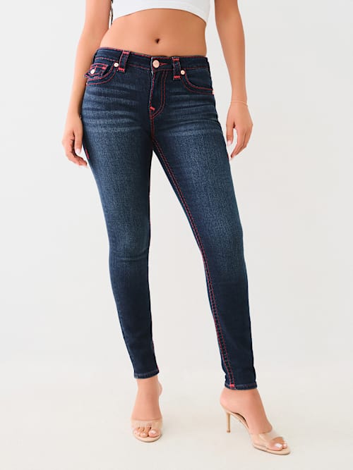 JENNIE SUPER T MID RISE SKINNY JEAN 