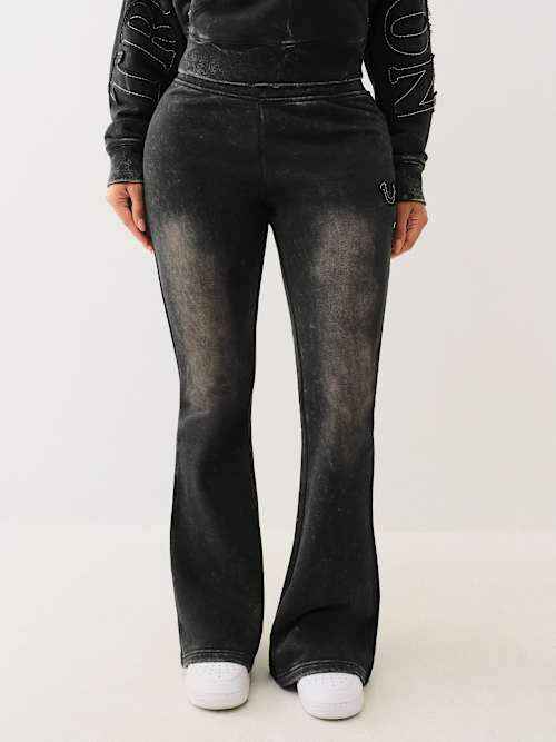 VINTAGE LOW RISE FLARE SWEAT PANT