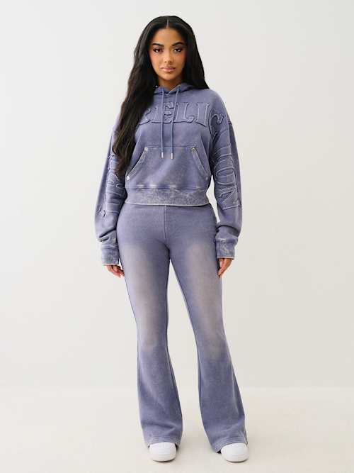 VINTAGE LOW RISE FLARE SWEAT PANT