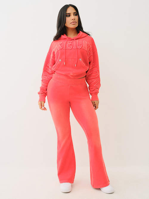 VINTAGE LOW RISE FLARE SWEAT PANT