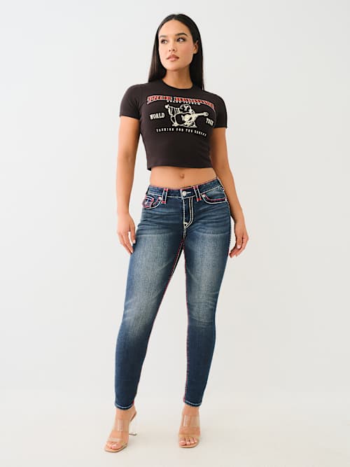 JENNIE CRYSTAL SUPER T SKINNY JEAN