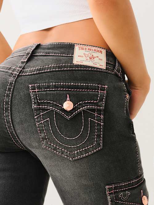 ДЖИНСОВАЯ ФУТБОЛКА С БОЛЬШИМ ВЫРЕЗОМ И ЛЮРЕКСОМ ОТ БЕККИ