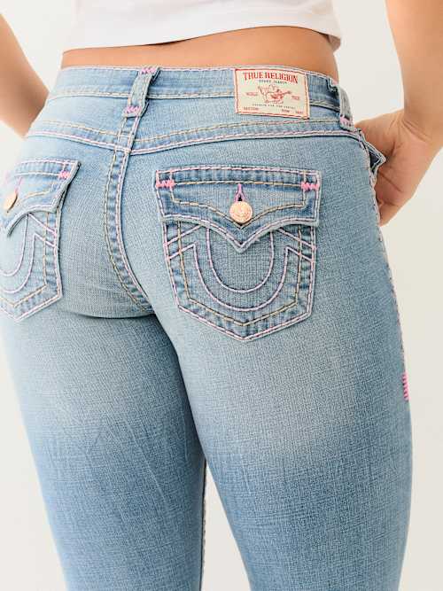 JENNIE MID RISE SUPER T CURVY SKINNY JEAN