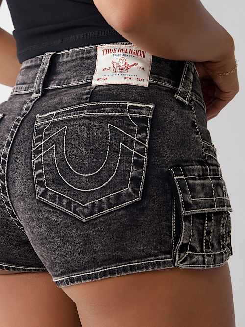 CARGO MID RISE HOT SHORT