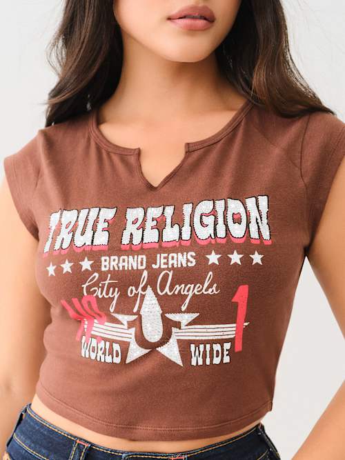 ДЕТСКАЯ ФУТБОЛКА CRYSTAL WESTERN NOTCH