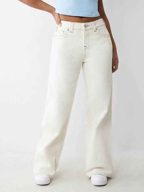 ДЖИНСЫ СВОБОДНОГО КРОЯ СО СРЕДНЕЙ ПОСАДКОЙ BOBBI