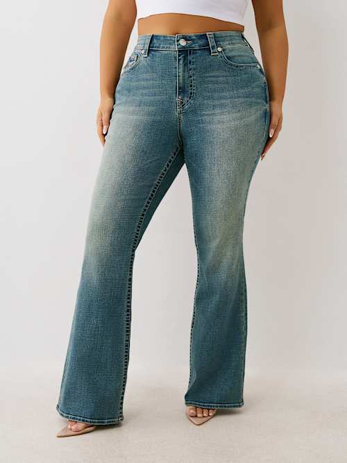 PLUS BECCA MID RISE BOOTCUT JEAN