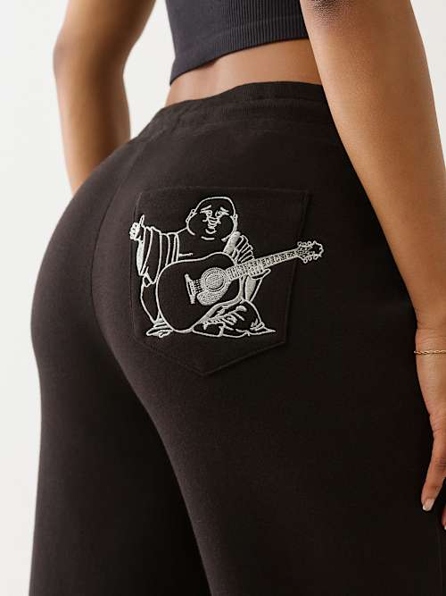 LUREX BUDDHA STRAIGHT LEG SWEATPANT