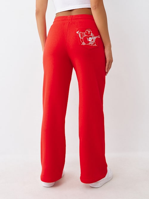 LUREX BUDDHA STRAIGHT LEG SWEATPANT