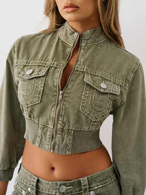 УКОРОЧЕННАЯ КУРТКА ПЛОТНИКА VINTAGE BIG T