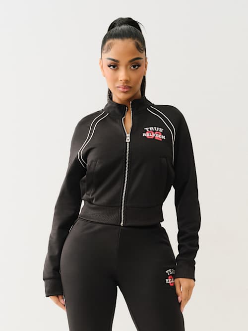 TRUE SPORTY SHRUNKEN TRACK JACKET