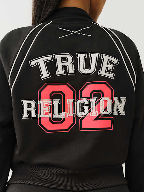TRUE SPORTY SHRUNKEN TRACK JACKET