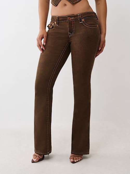 ДЖИНСЫ BECCA НИЗКОЙ ПОСАДКИ СВОБОДНОГО КРОЯ