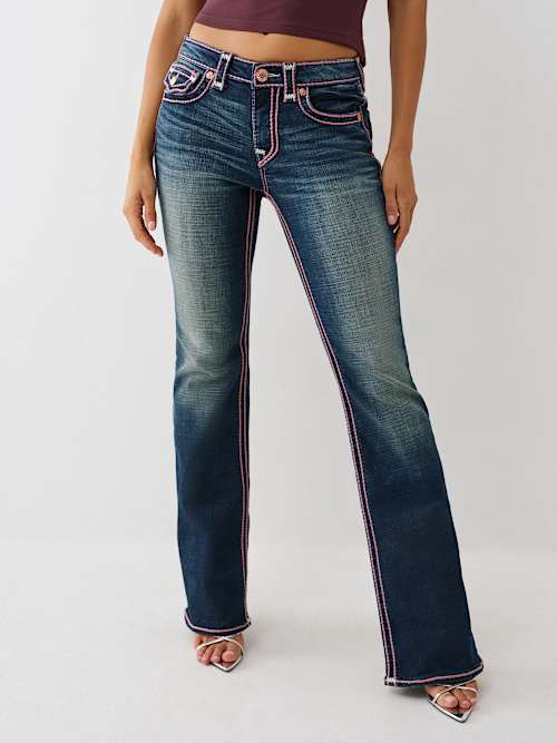 BECCA ROPE STITCH BOOTCUT JEAN