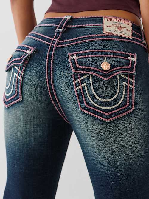 BECCA ROPE STITCH BOOTCUT JEAN