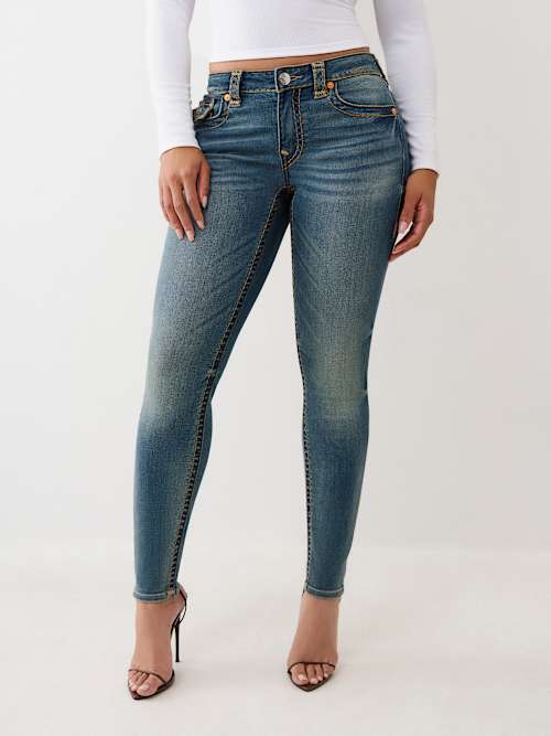 JENNIE MID RISE SUPER T CURVY SKINNY JEAN