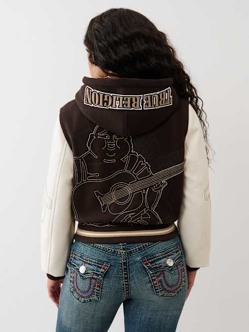  EMBROIDERED VARSITY JACKET