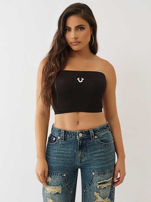 HORSESHOE SEAMLESS BANDEAU