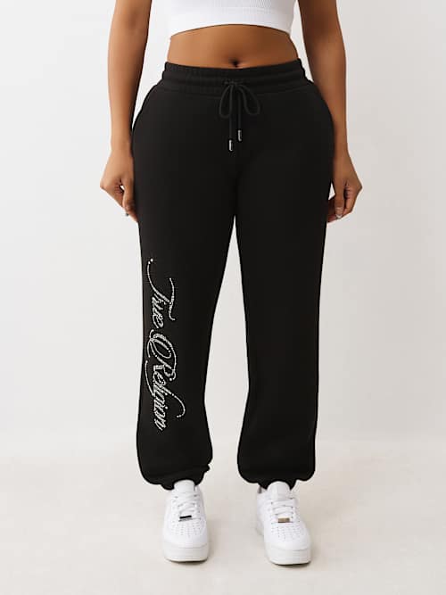 CRYSTAL CROWN BOYFRIEND JOGGER
