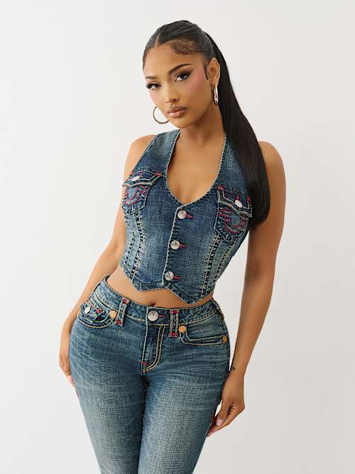 SUPER T DENIM VEST