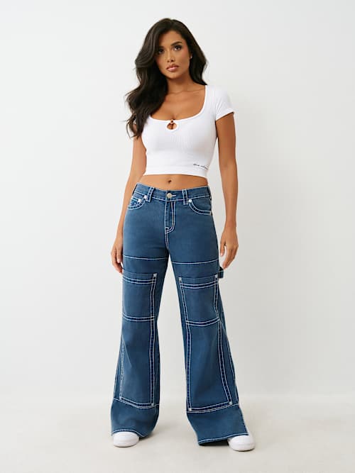 BOBBI BIG T BAGGY CARPENTER PANT