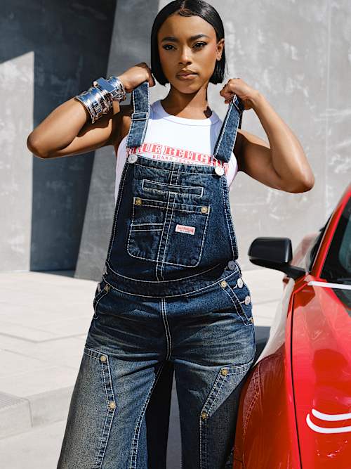JESSIE BIG T OVERSIZED OVERALL