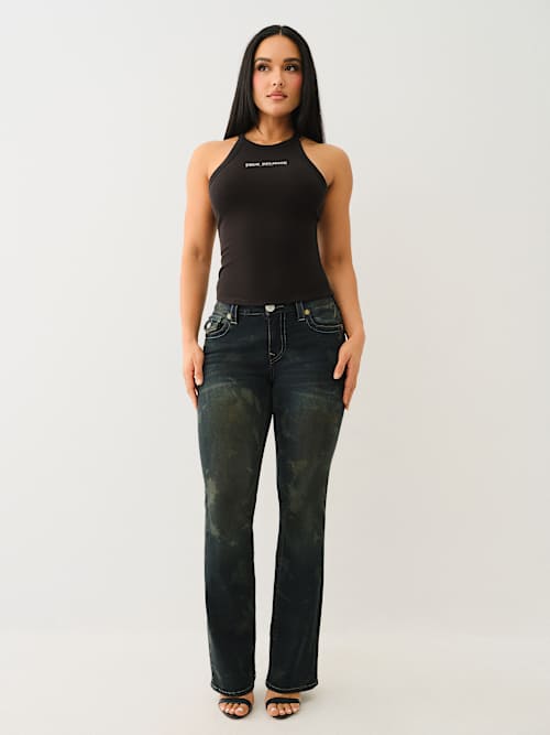 BECCA MID RISE BOOTCUT JEAN
