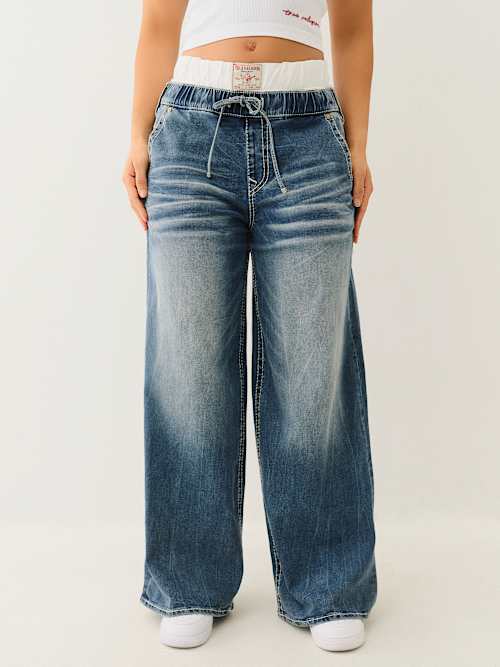 JESSIE BOXER BIG T BAGGY JEAN