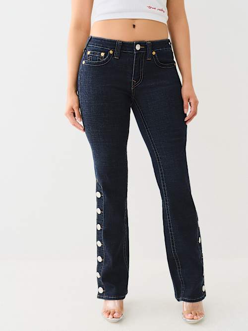 SAILOR BUTTON BABY BOOTCUT JEAN