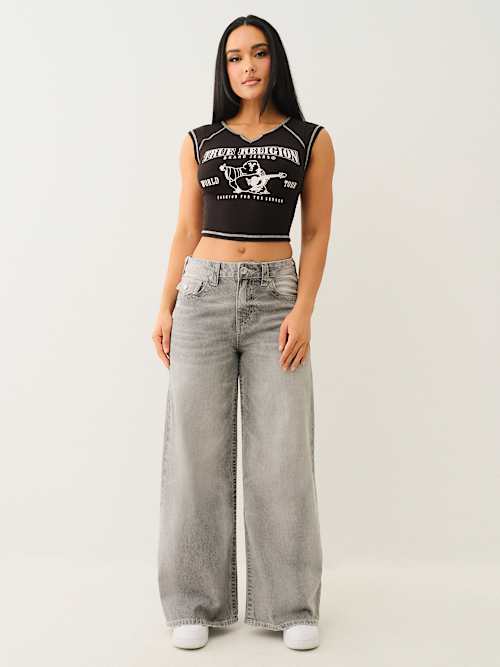 JESSIE MID RISE BAGGY JEAN
