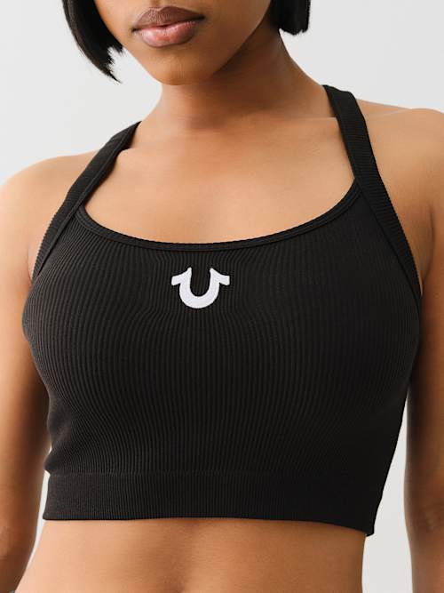 SEAMLESS CROP TANK TOP 