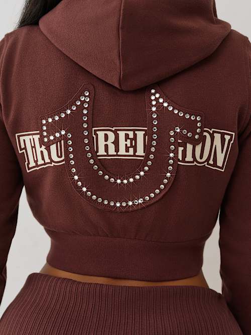 SHOP BABY SHRUNKEN ZIP HOODIE