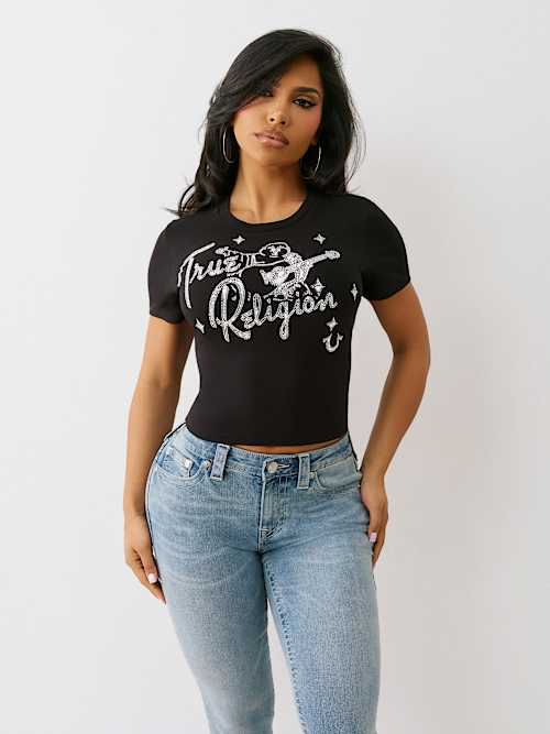 CRYSTAL BUDDHA BABY TEE