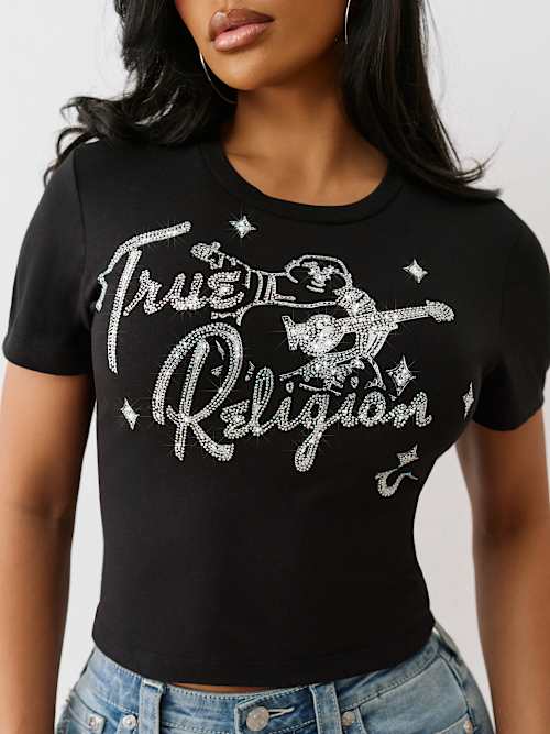CRYSTAL BUDDHA BABY TEE