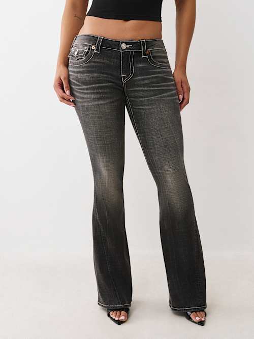 JOEY LOW RISE FLARE JEAN