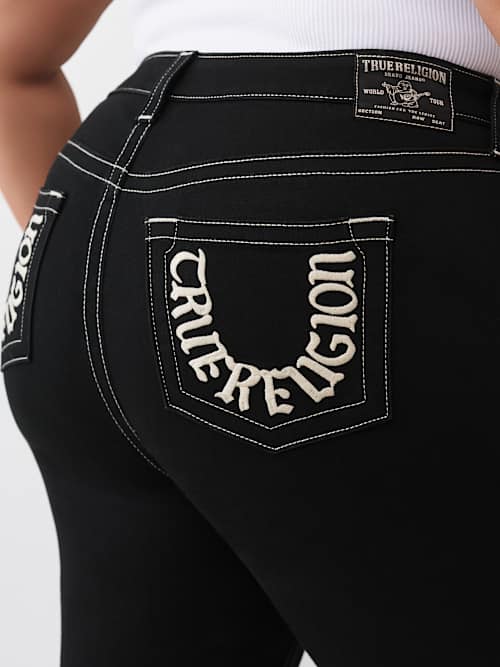 PLUS JENNIE MID RISE CURVY SKINNY JEAN