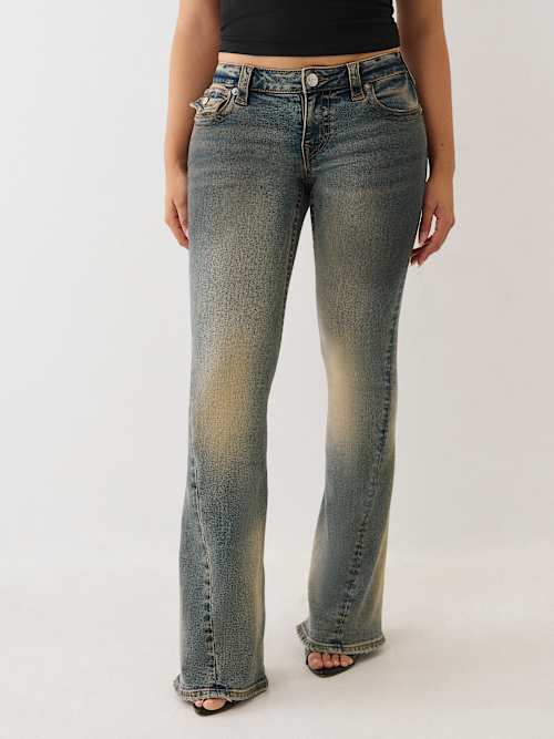 JOEY LOW RISE FLARE JEAN