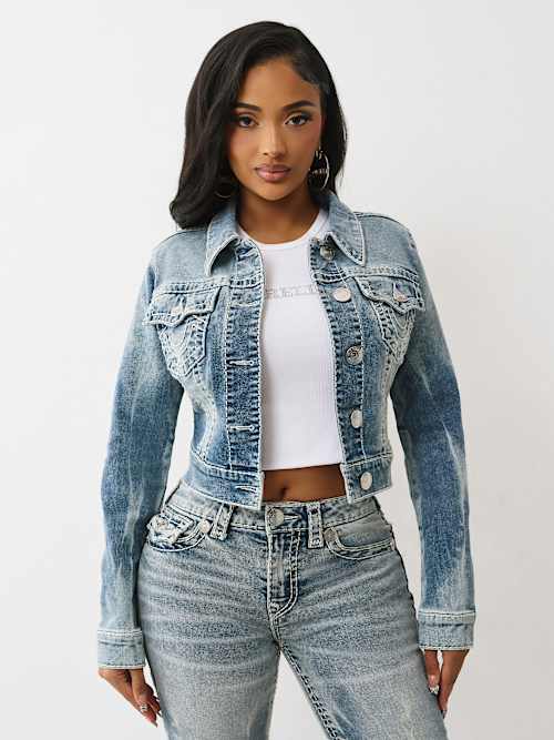 SHRUNKEN SUPER T DENIM JACKET