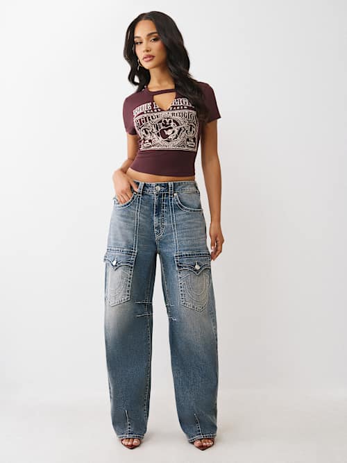 BAILEY BIG T FLAP BARREL JEAN