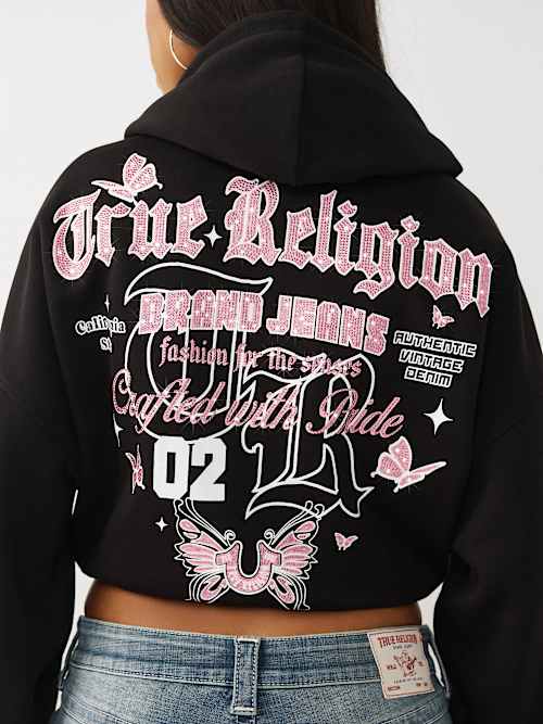 ПУЛОВЕР С КАПЮШОНОМ С ПУЗЫРЧАТЫМ ПОДОЛОМ