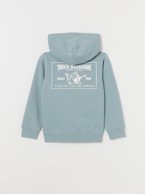 Light blue true religion hoodie on sale