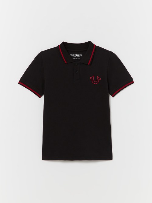  BOYS TRUE RELIGION LOGO POLO SHIRT